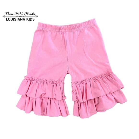Girls Sz S (18-24m) Pink Ruffle Shorts - Picture 1 of 3